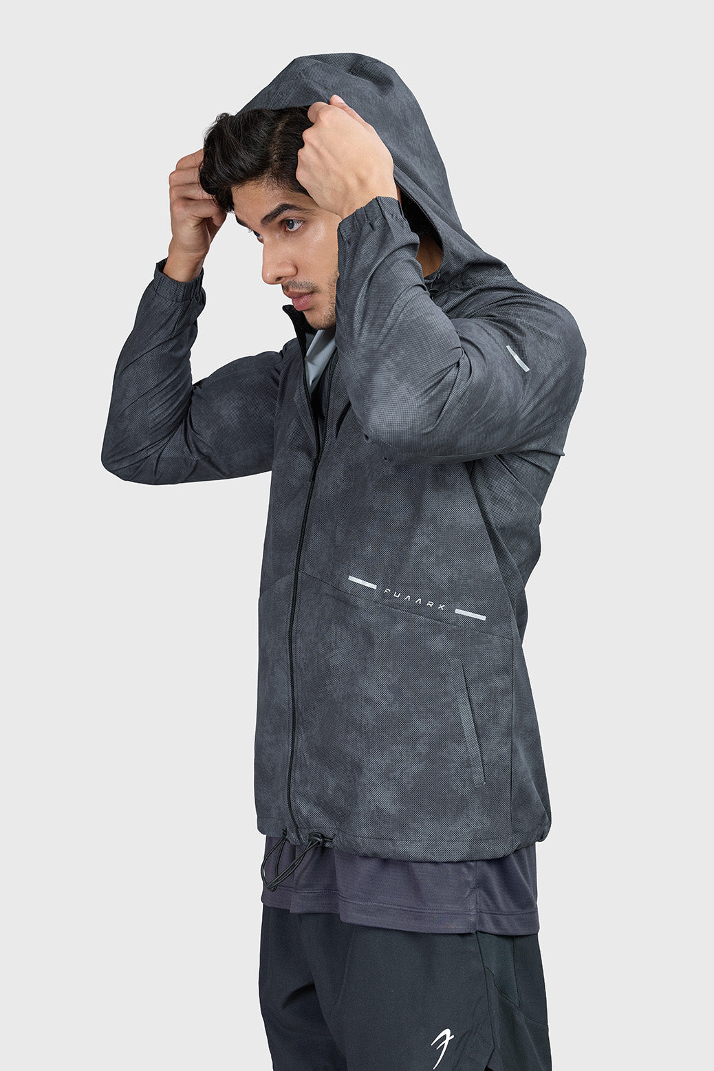 Speed Running Jacket Black/Printed
