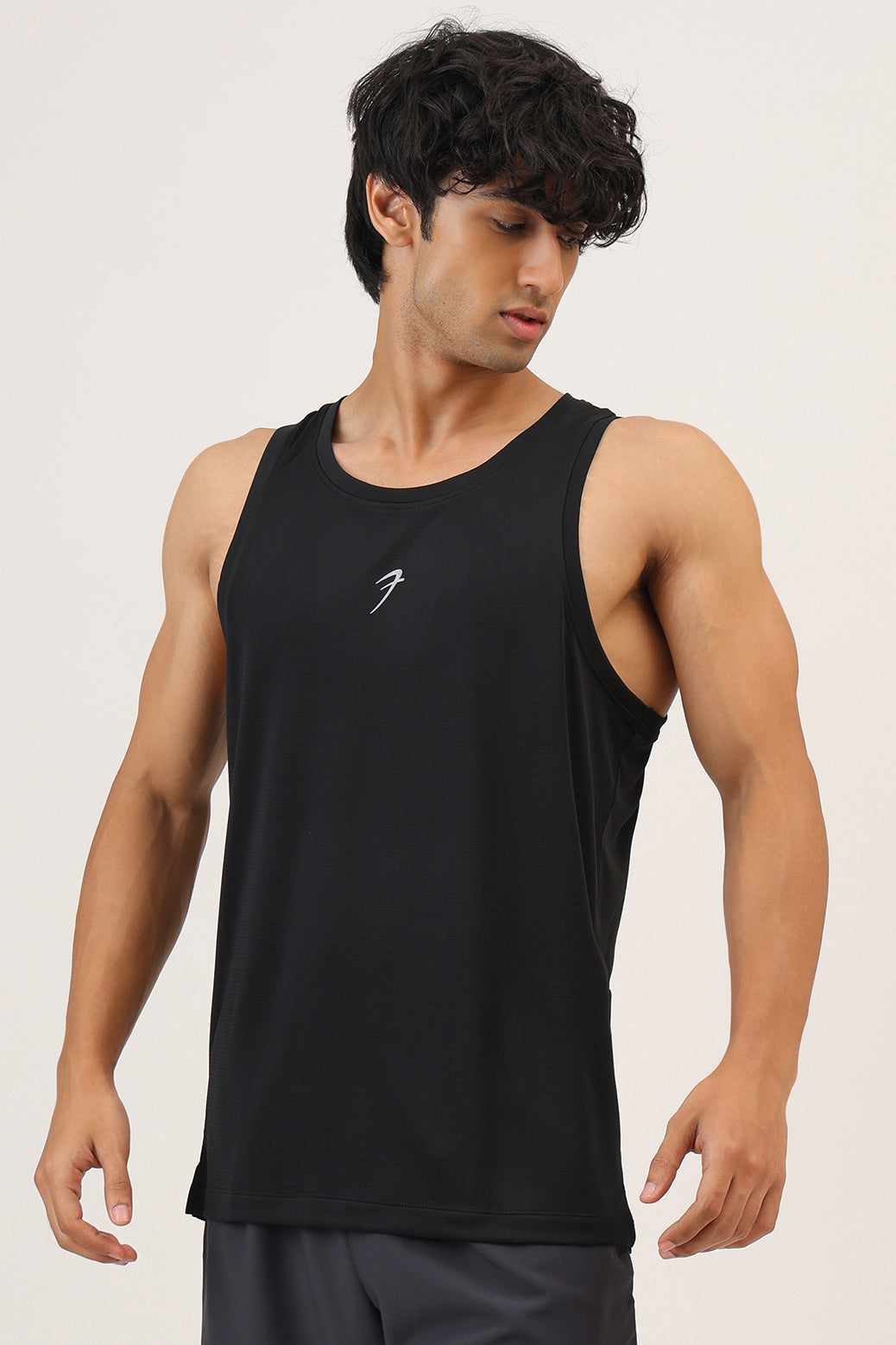 Speed Running Tank Black