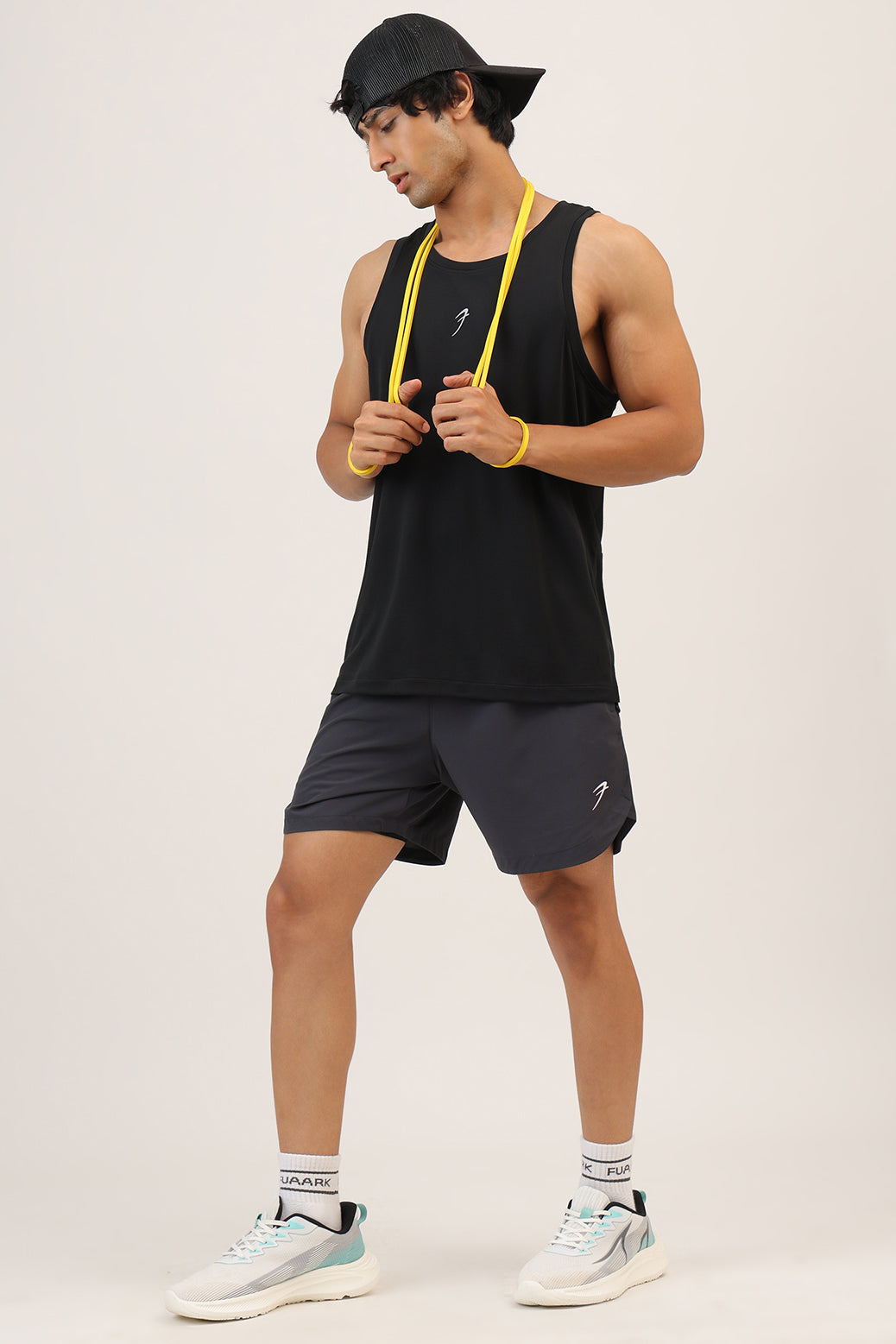 Speed Running Tank Black