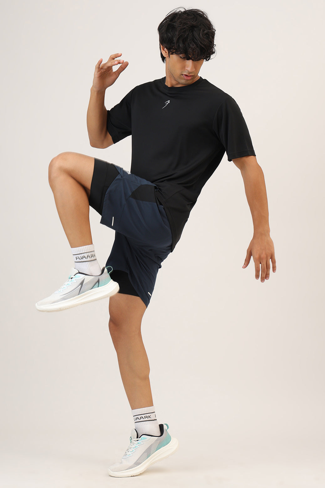 Speed Running T-shirt Black