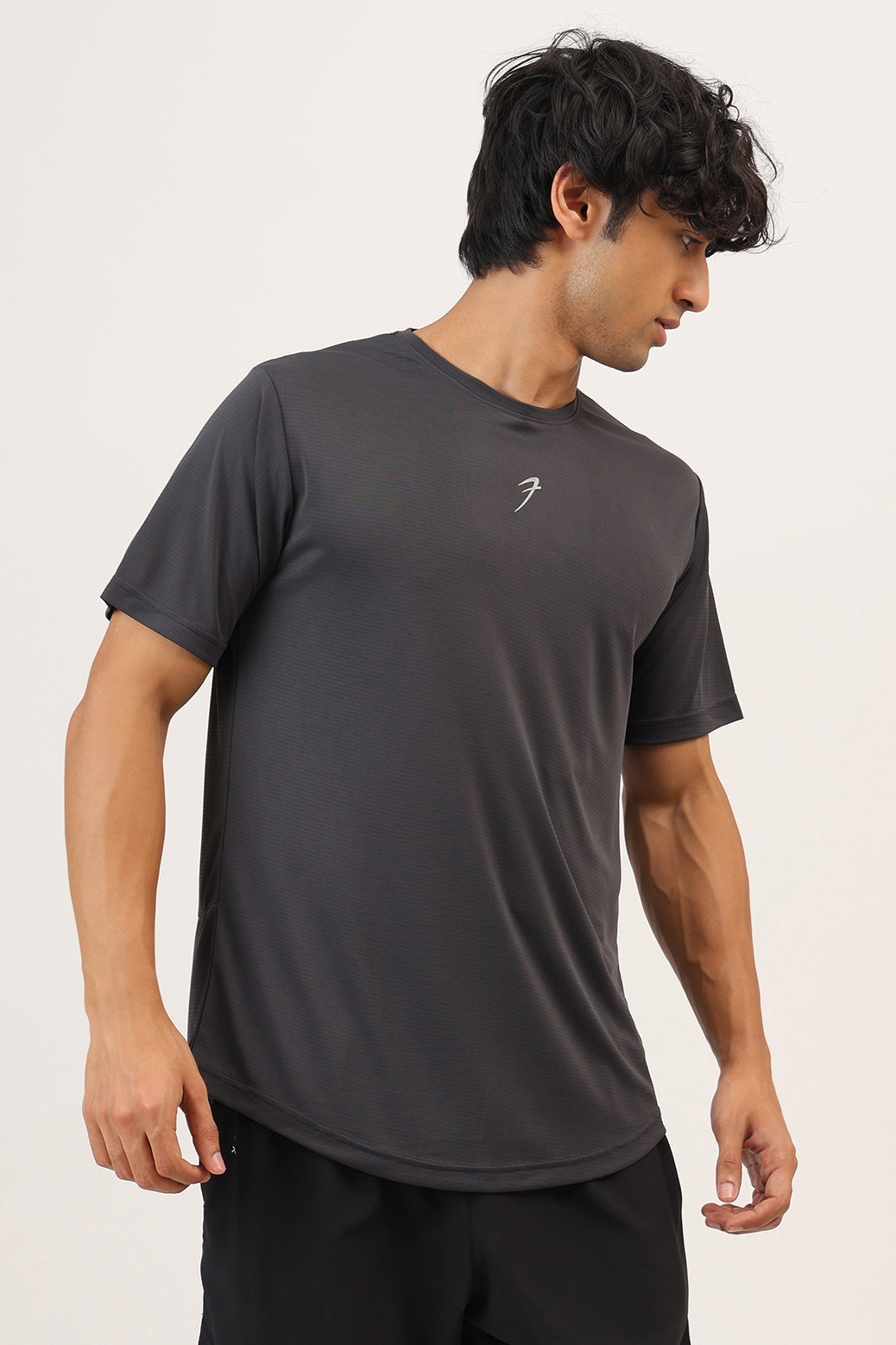 Speed Running T-shirt Coal
