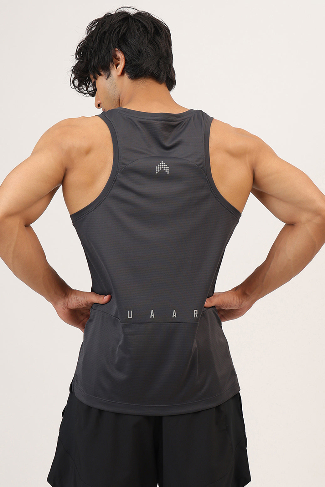 Speed Running Tank Dark Grey