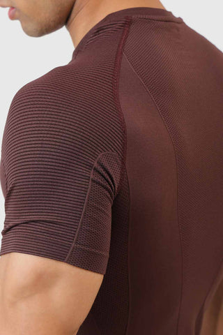 Strength Seamless T-shirt Brown