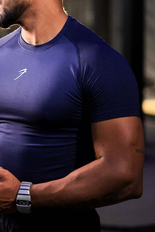 Strength Seamless T-shirt Navy