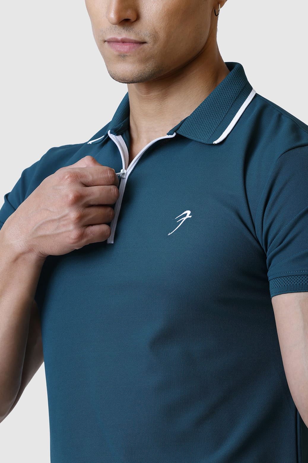 Stride Polo T-shirt Green