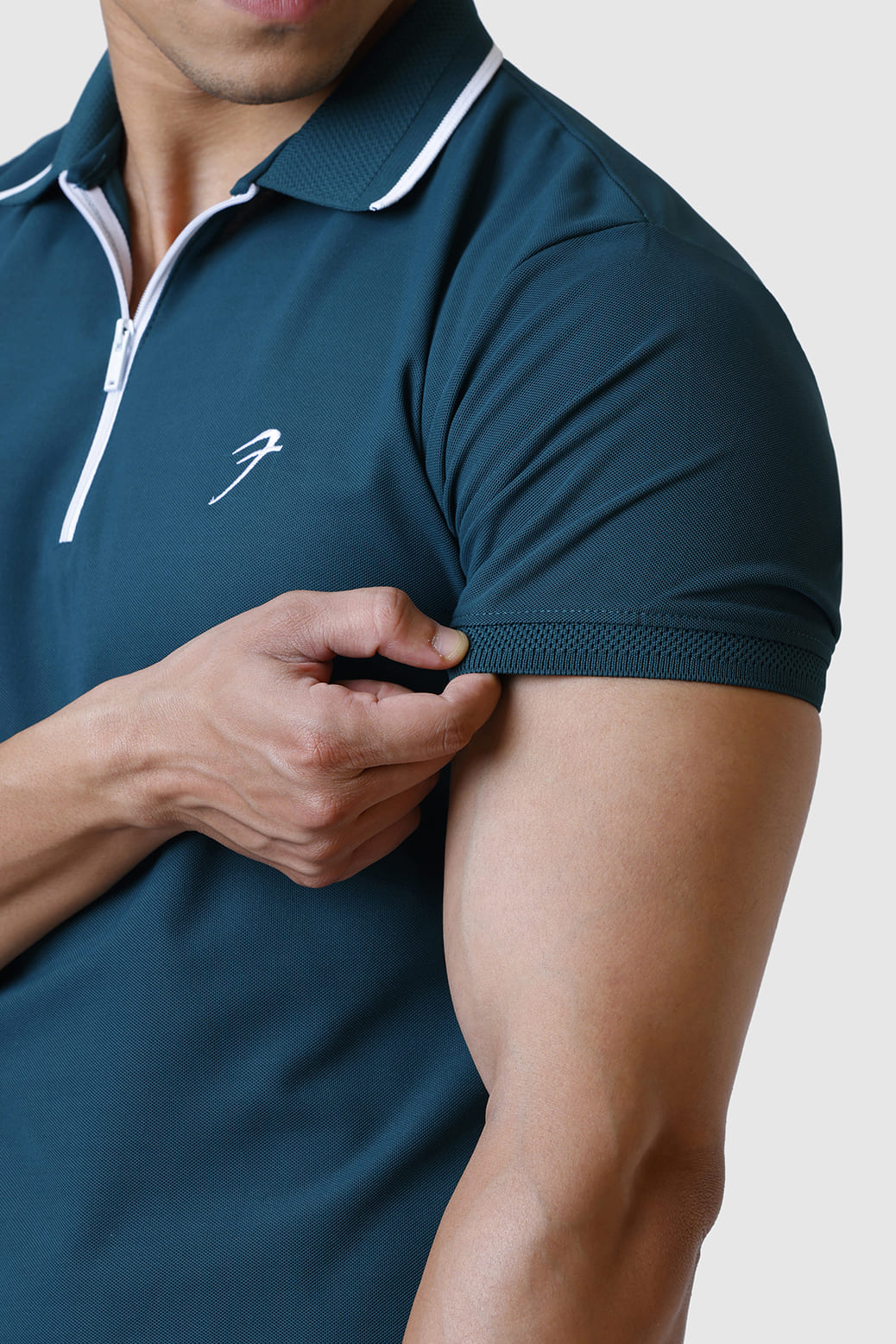 Stride Polo T-shirt Green