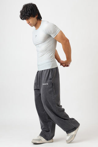 Structure Compression T-shirt Light Grey