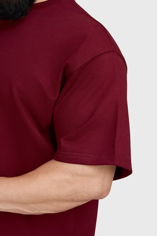 Trendsetter Oversized T-shirt Maroon