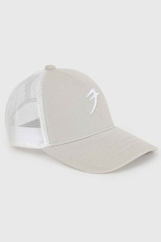 Urban Trucker cap Light Grey /White