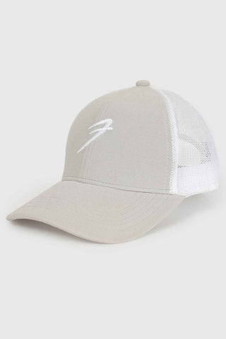Urban Trucker cap Light Grey /White