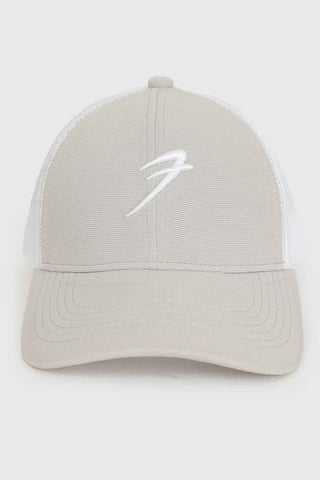 Urban Trucker cap Light Grey /White
