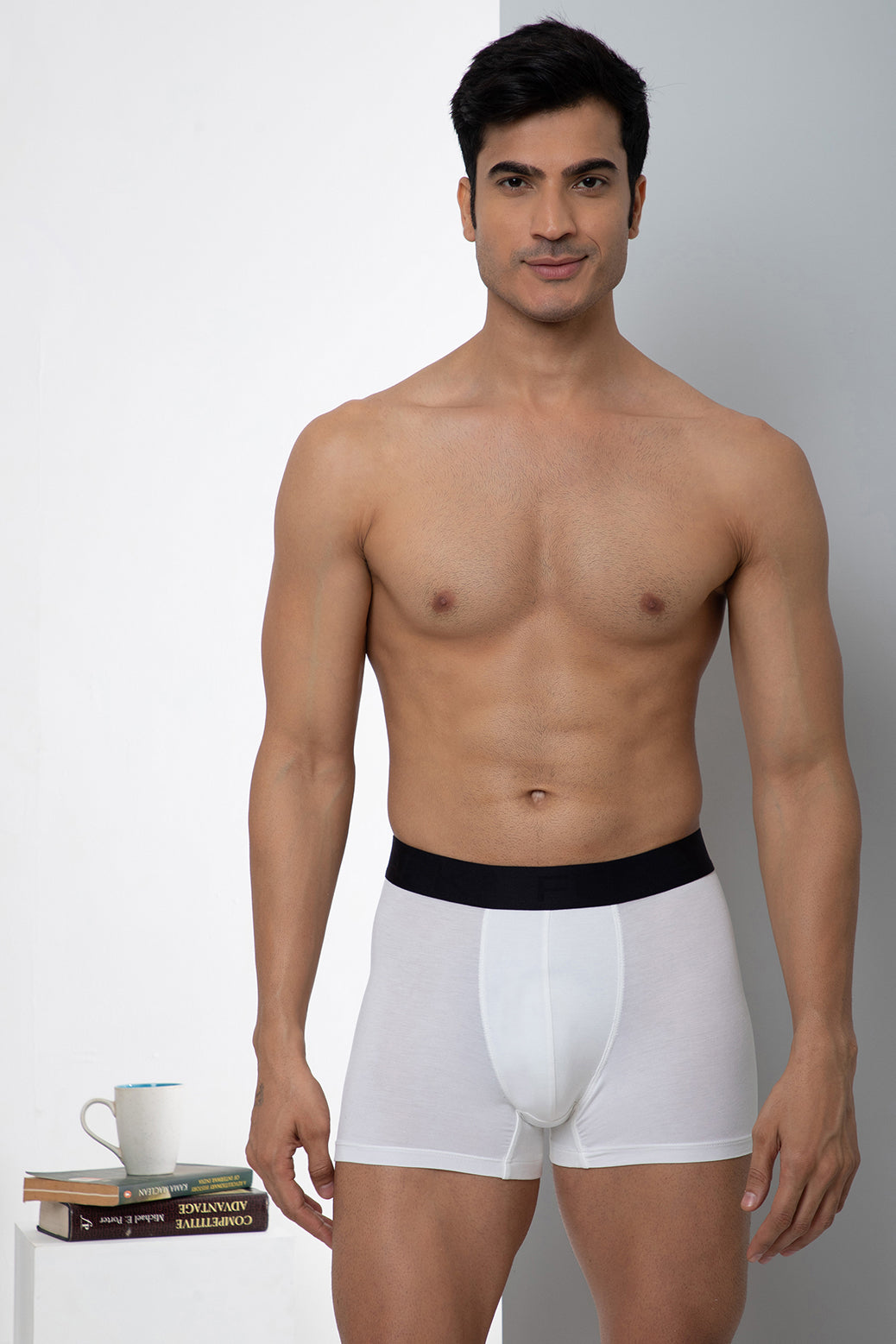 Ultra Soft Modal Trunks Classic White