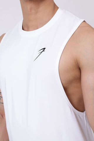 Urban Deep Arm Tank White