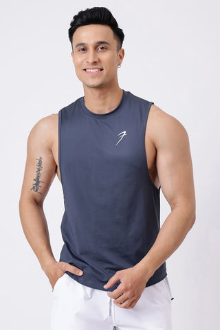 Urban Deep Arm Tank Dark Grey