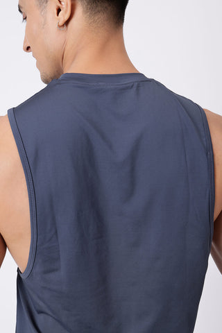 Urban Deep Arm Tank Dark Grey