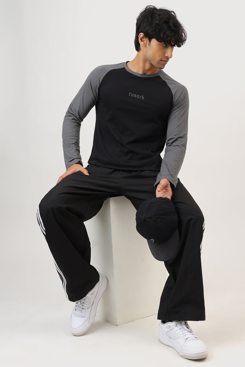 Vintage Raglan T-shirt Black