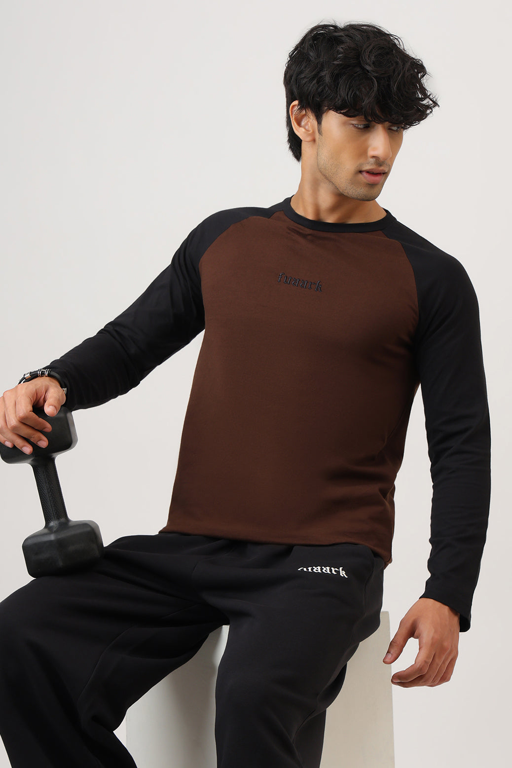 Vintage Raglan T-shirt Coffee