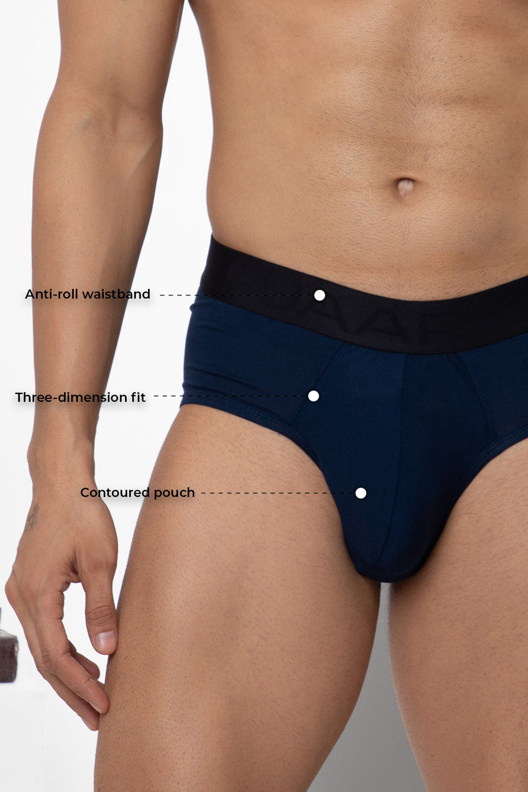 Ultra Soft Modal Briefs Classic Navy