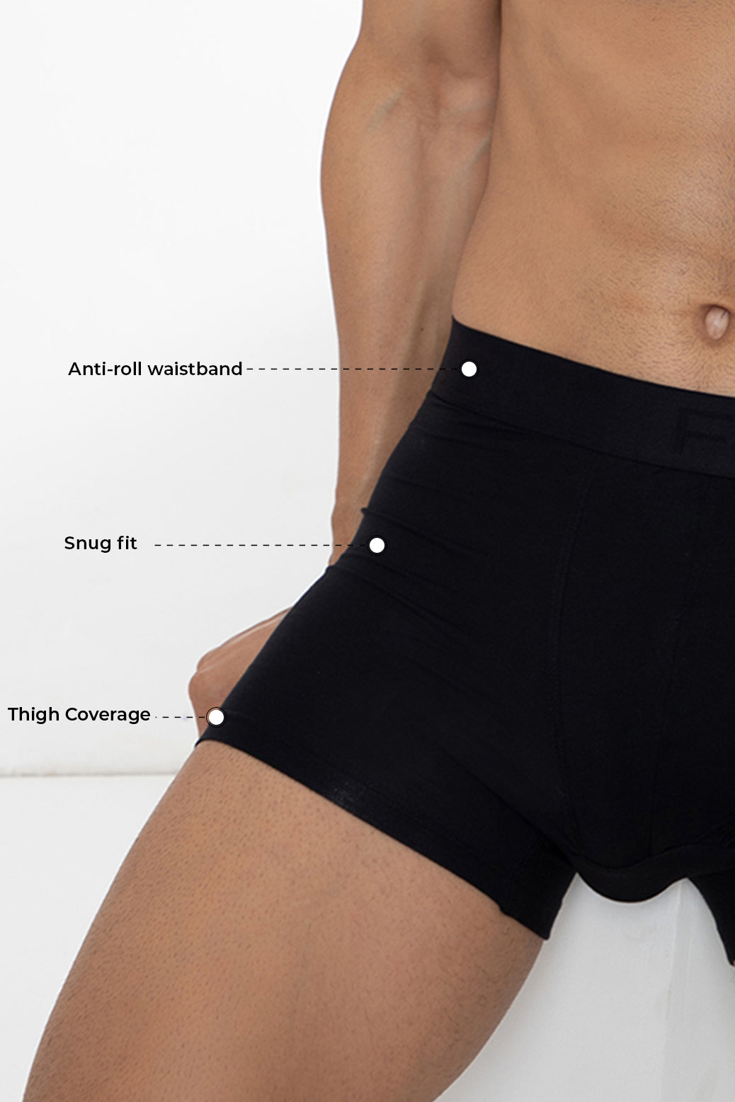 Ultra Soft Modal Trunks Classic Black