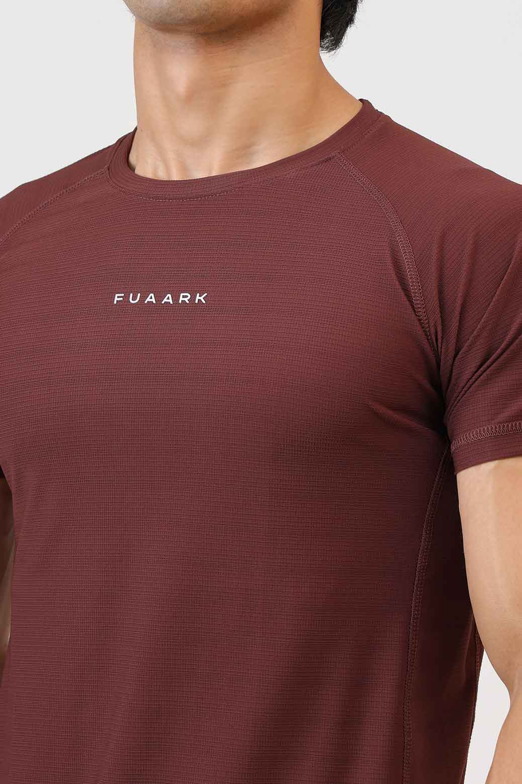 Blaze Nylon T-shirt Brown