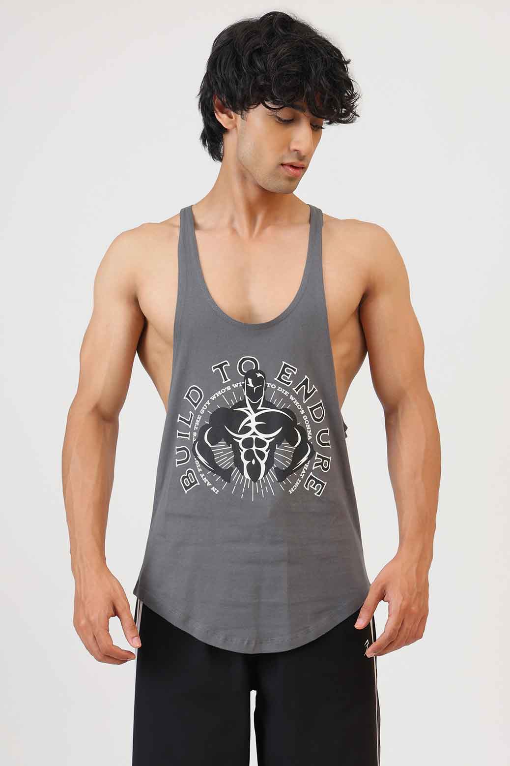 Build to Endure Stringer Grey