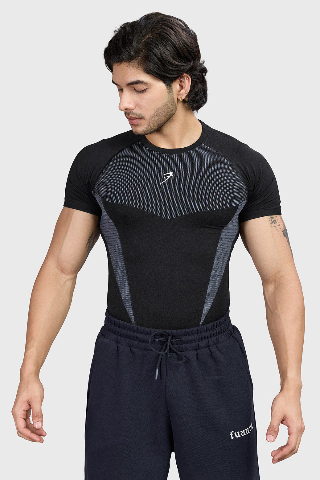 Command Seamless T-shirt Grey/Black