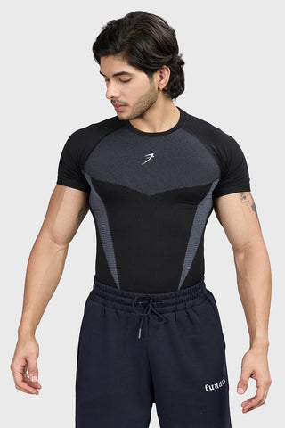 Command Seamless T-shirt Grey/Black