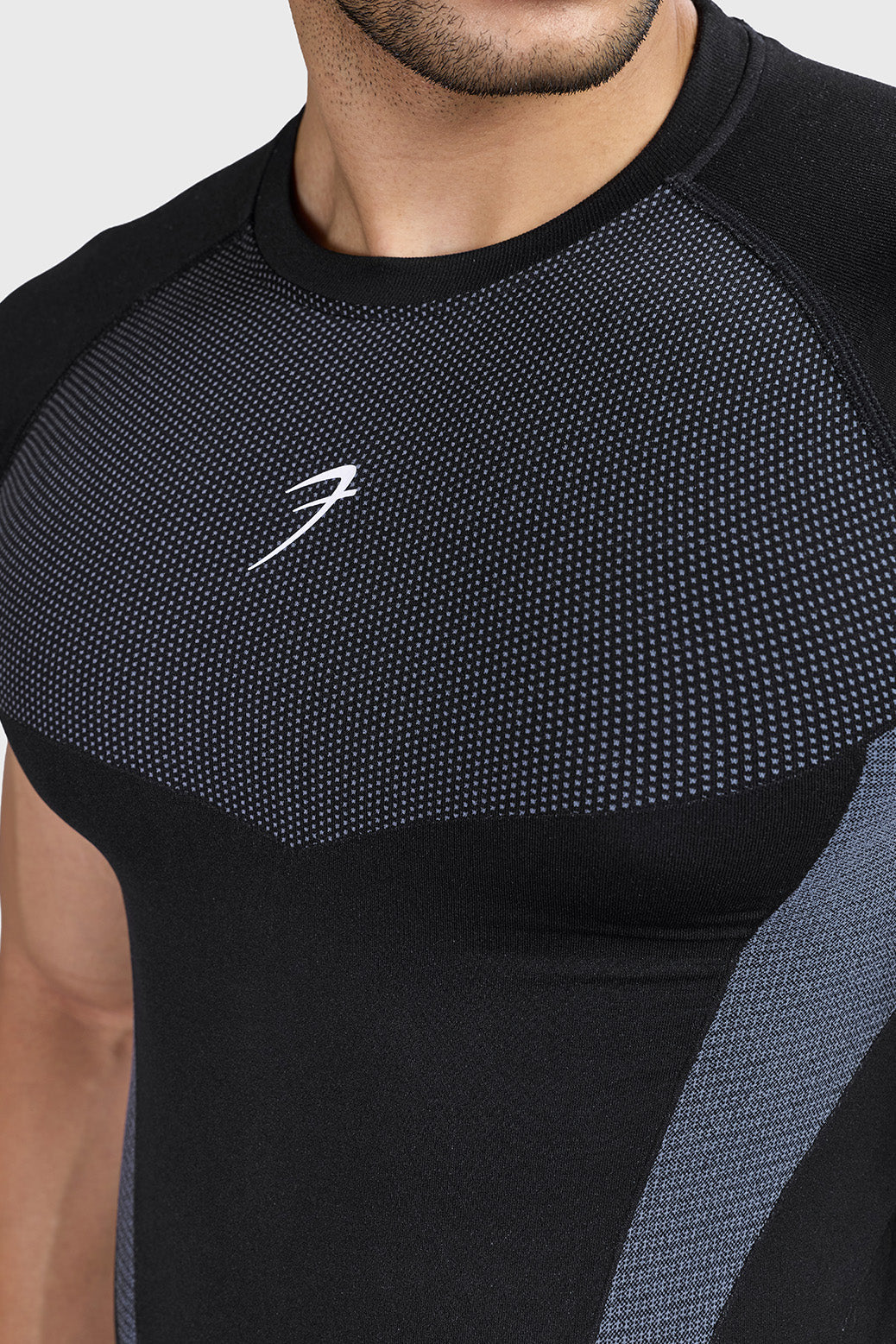 Command Seamless T-shirt Grey/Black