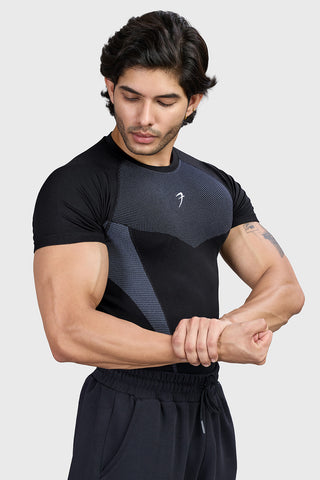 Command Seamless T-shirt Grey/Black