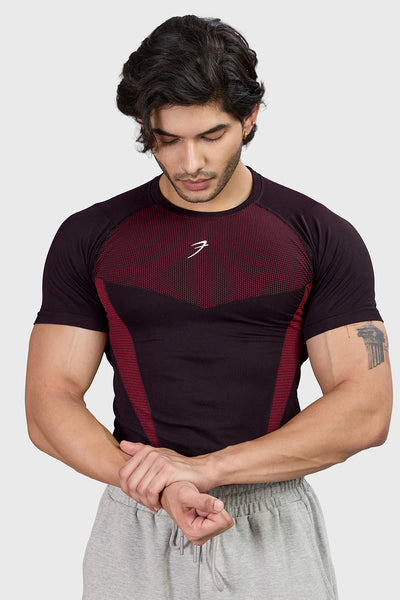 Command Seamless T-shirt Red/Black