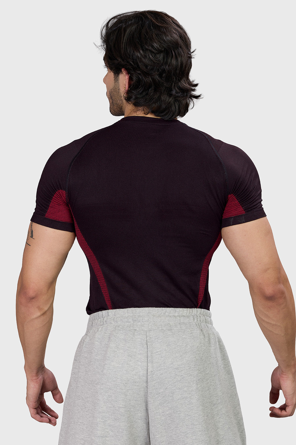 Command Seamless T-shirt Red/Black