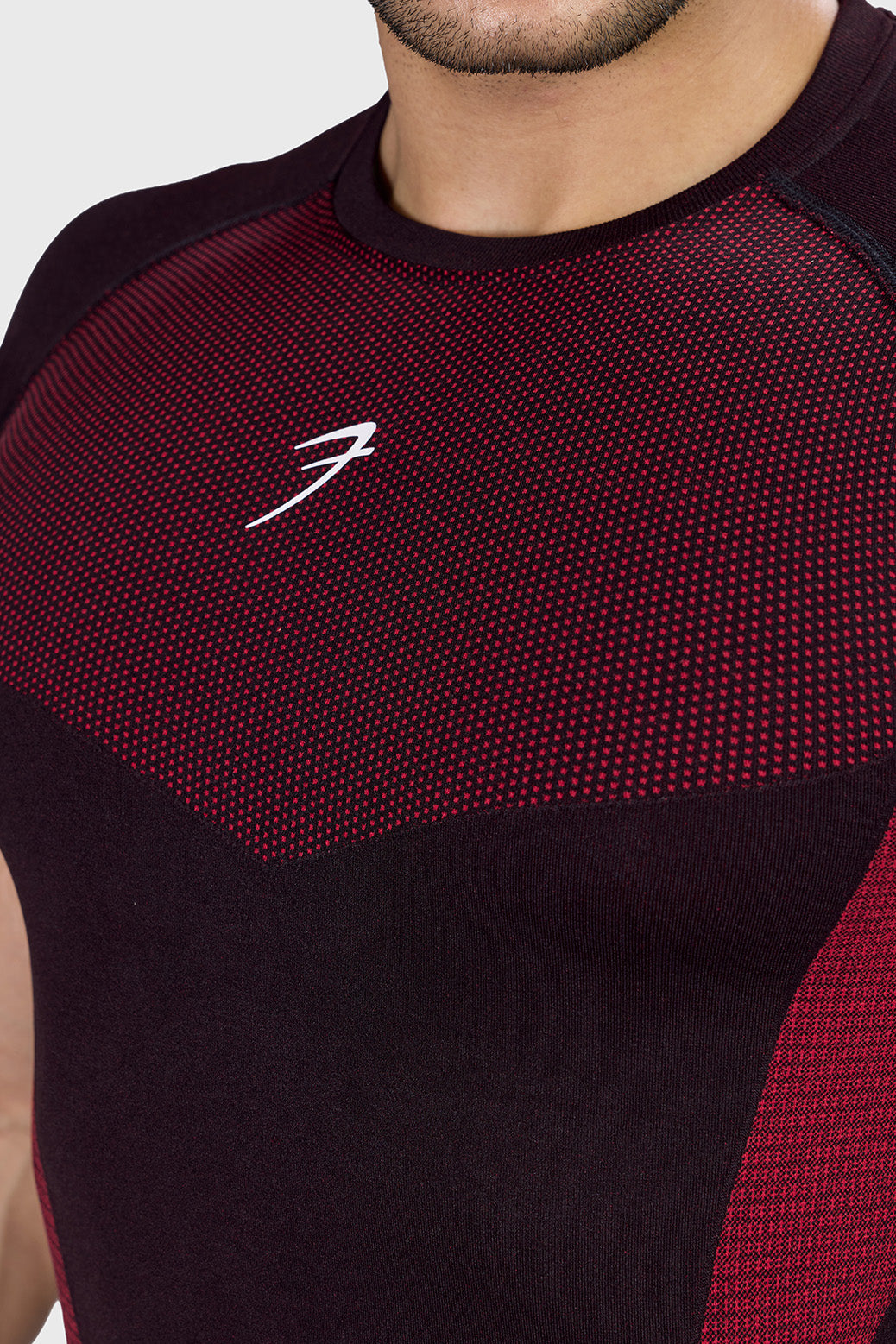 Command Seamless T-shirt Red/Black