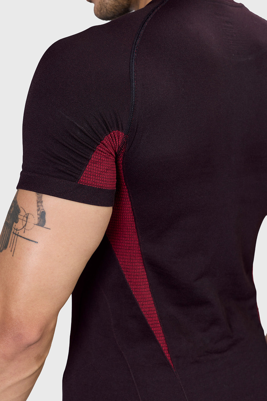 Command Seamless T-shirt Red/Black