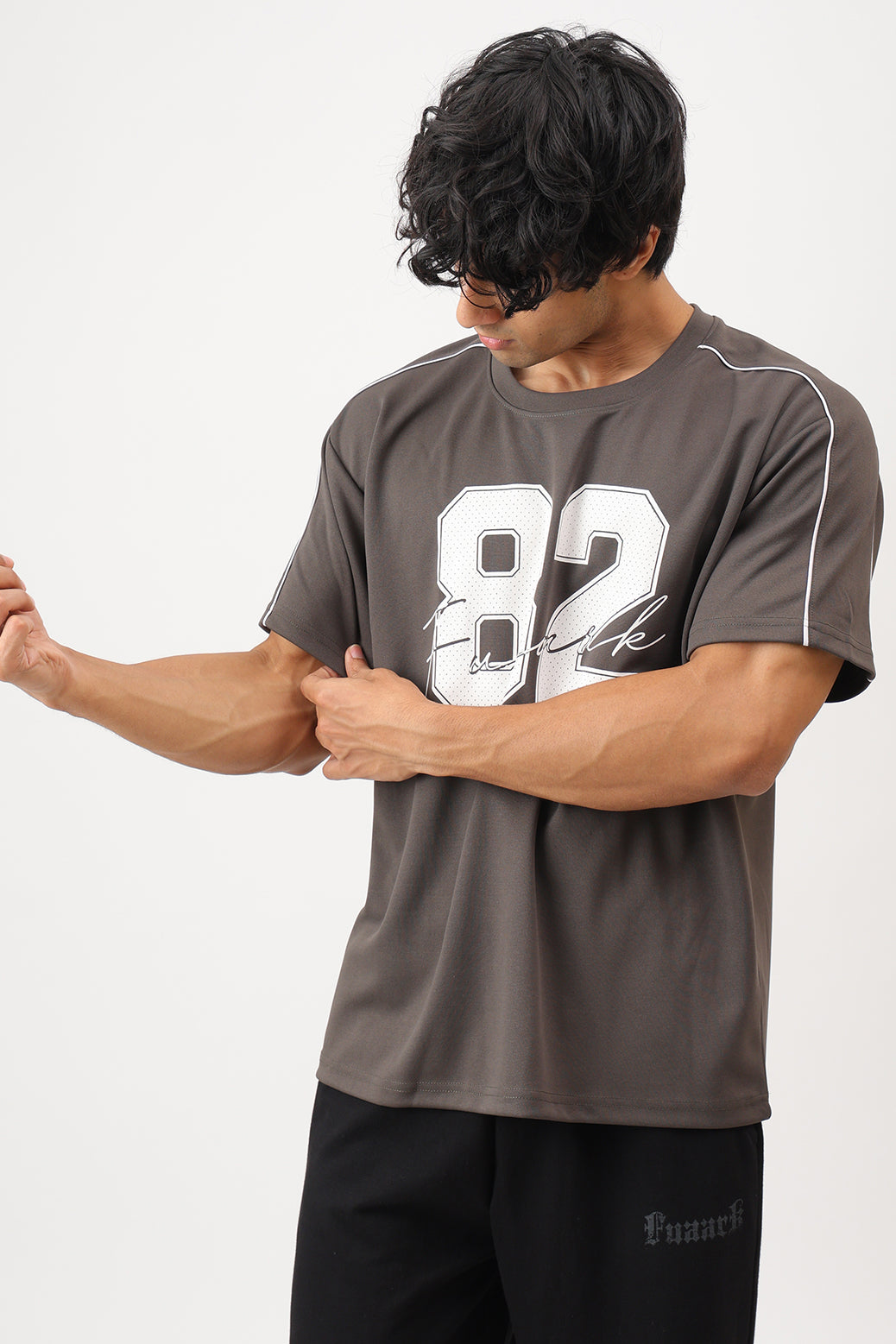 Edgeline Oversized T-shirt Dark Grey