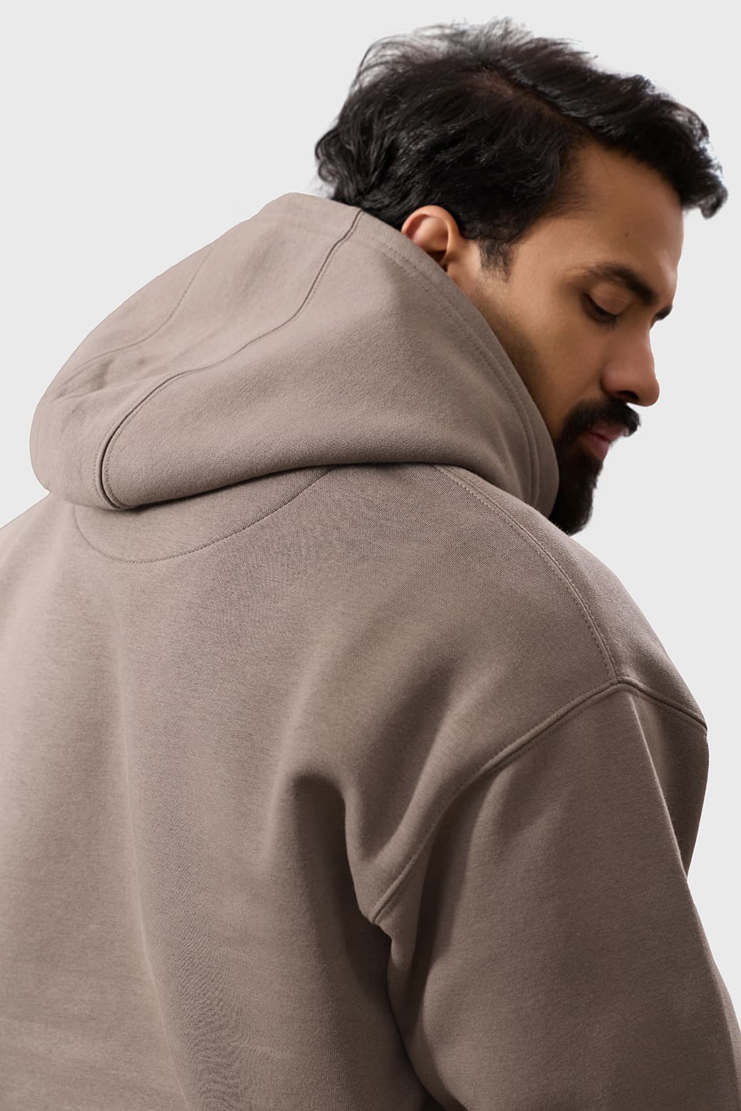 Brookline Oversized Hoodie Brown