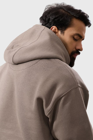 Brookline Oversized Hoodie Brown