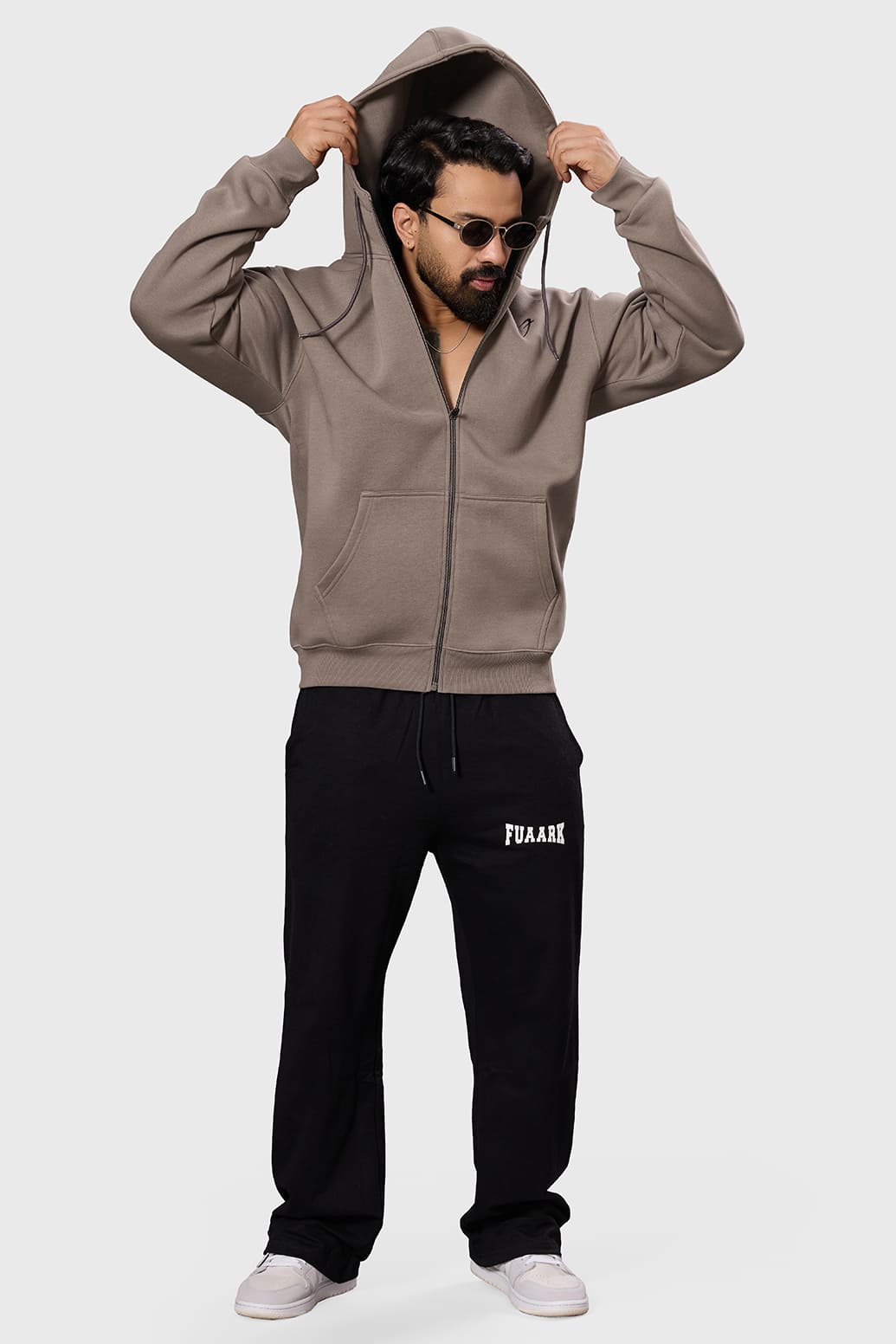 Brookline Oversized Jacket Brown