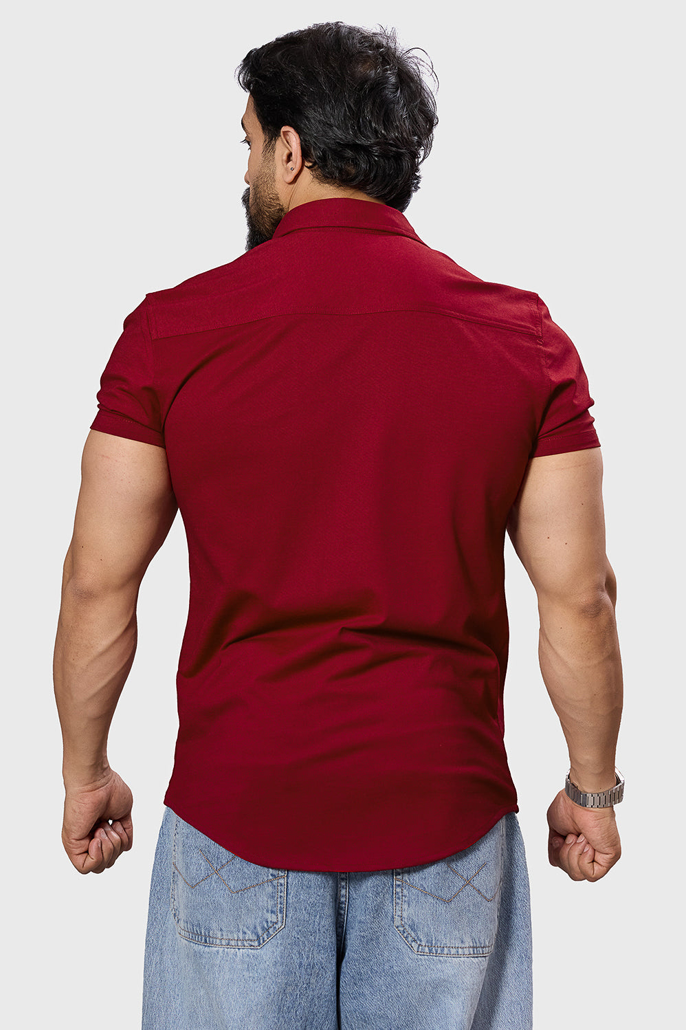Aero Shirt Deep Red