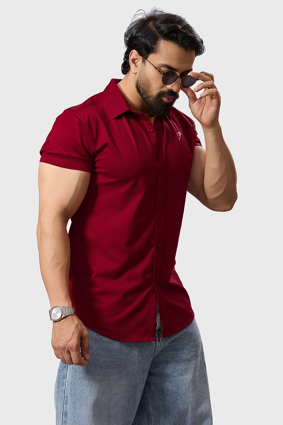 Aero Shirt Deep Red