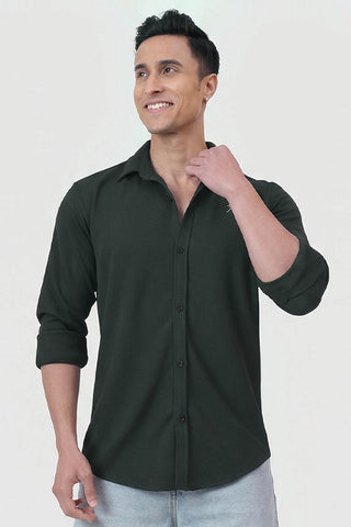 Foundation Fullsleeves Shirt Olive