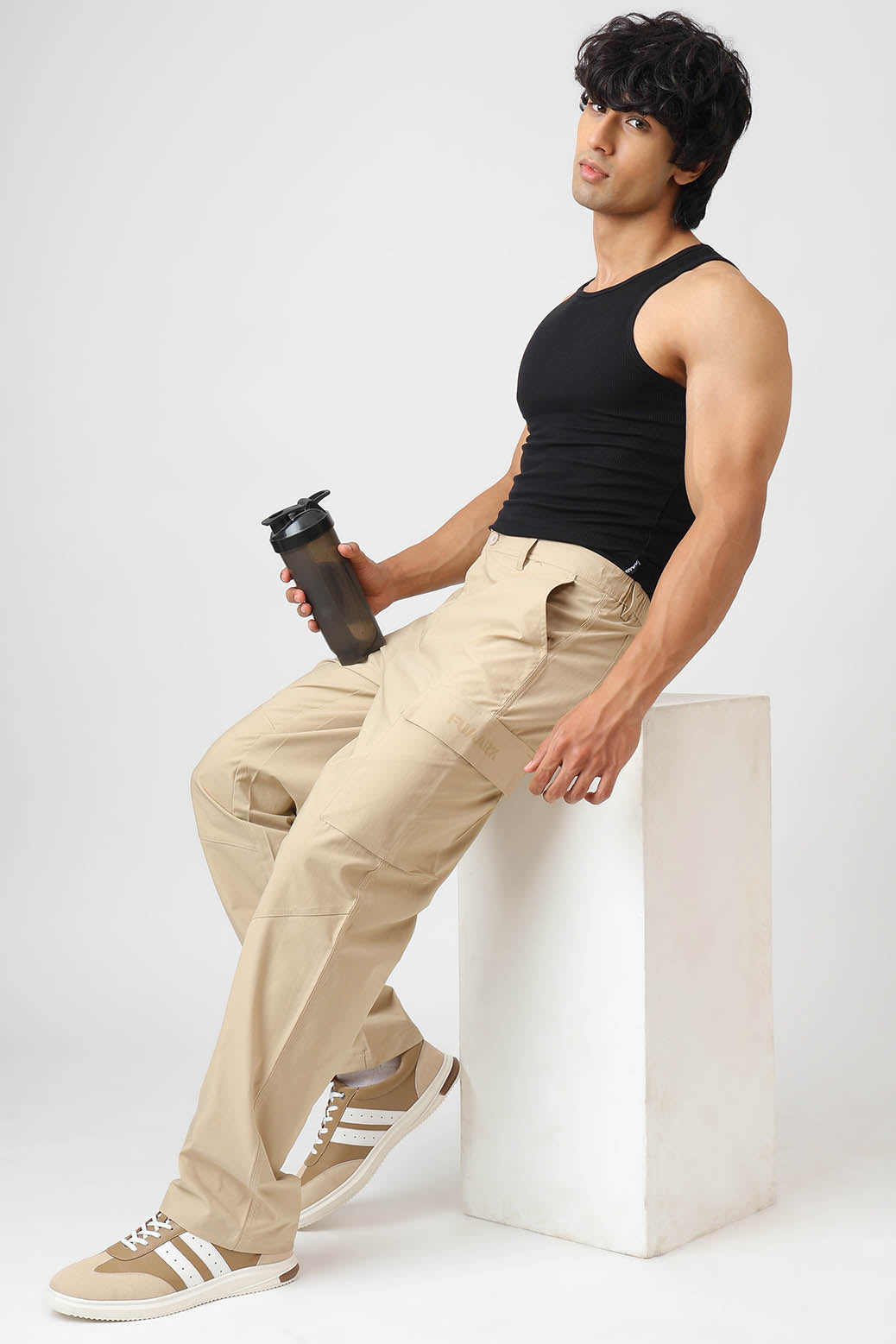 Fight Cargo Pants Beige