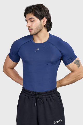 Forge Compression T-shirt Blue
