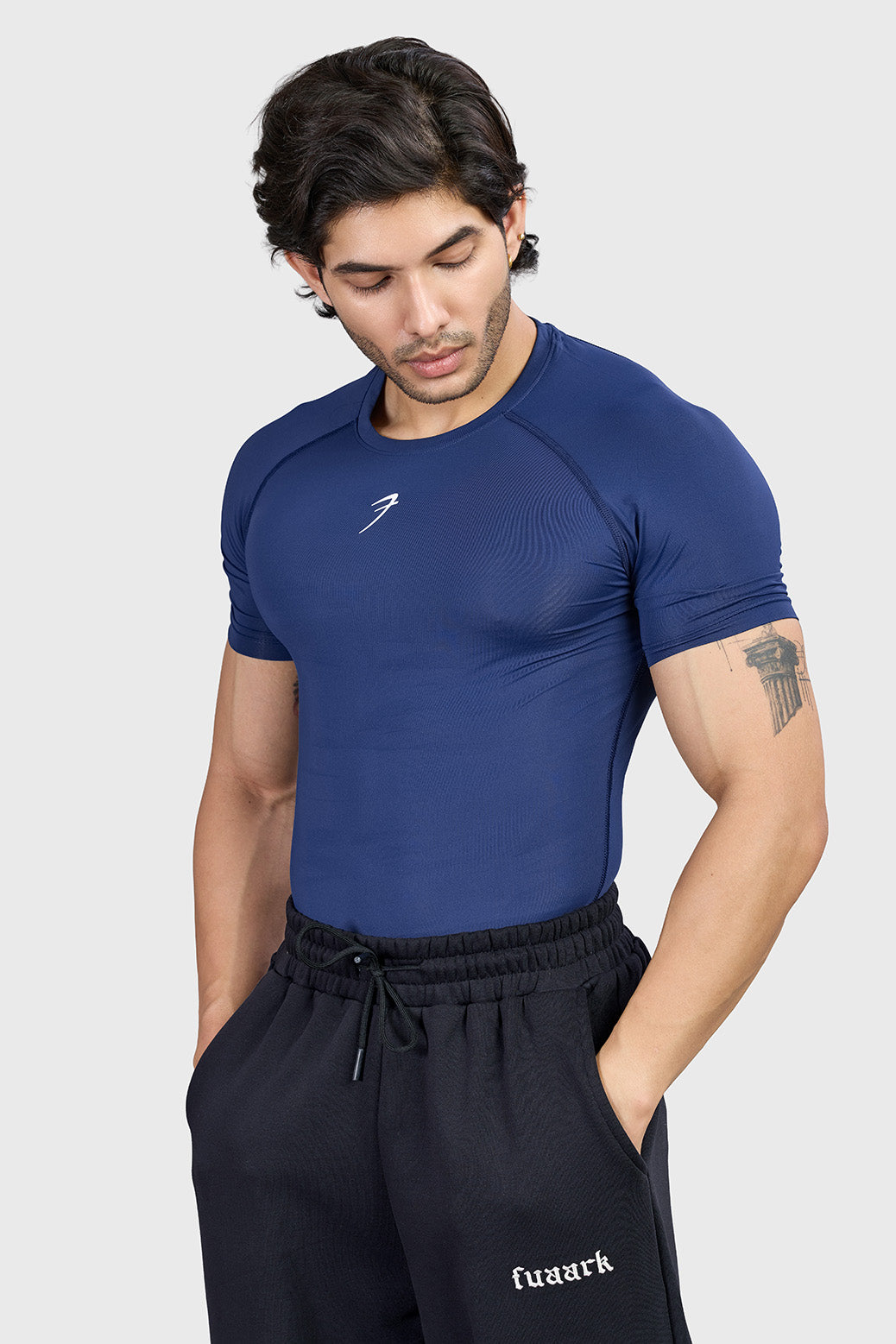 Forge Compression T-shirt Blue