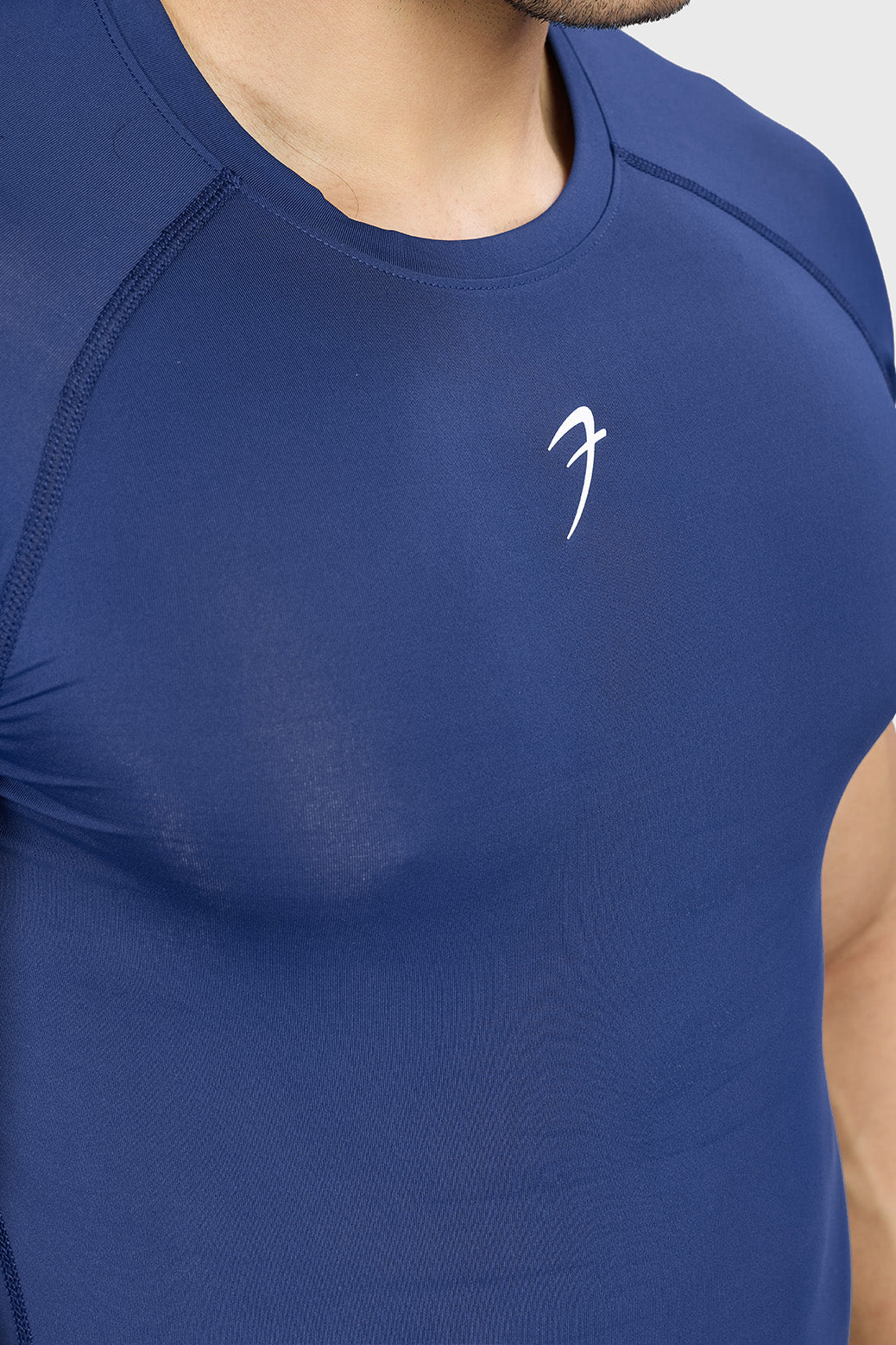 Forge Compression T-shirt Blue