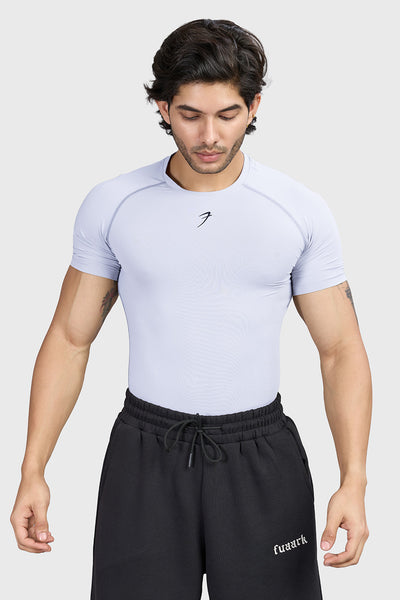 Forge Compression T-shirt Light Grey