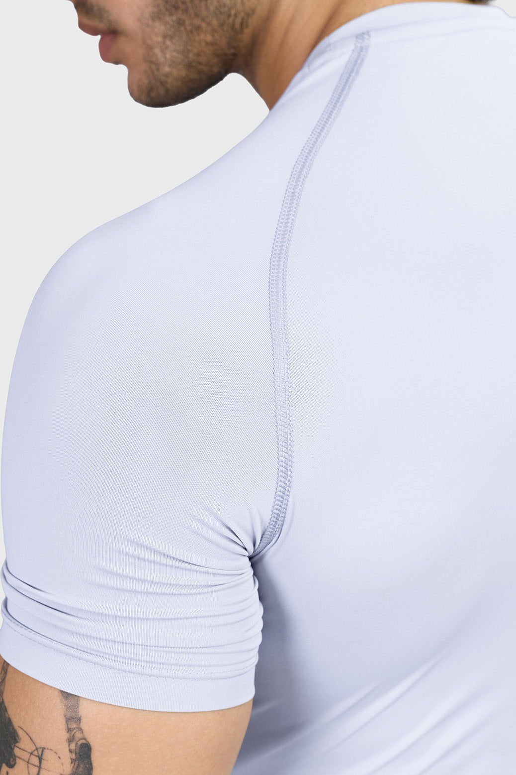 Forge Compression T-shirt Light Grey