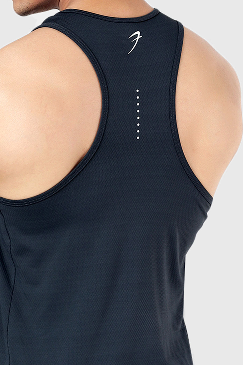Buy Aura Textured Tank Graphite For Men Online at Fuaark From the Best ...