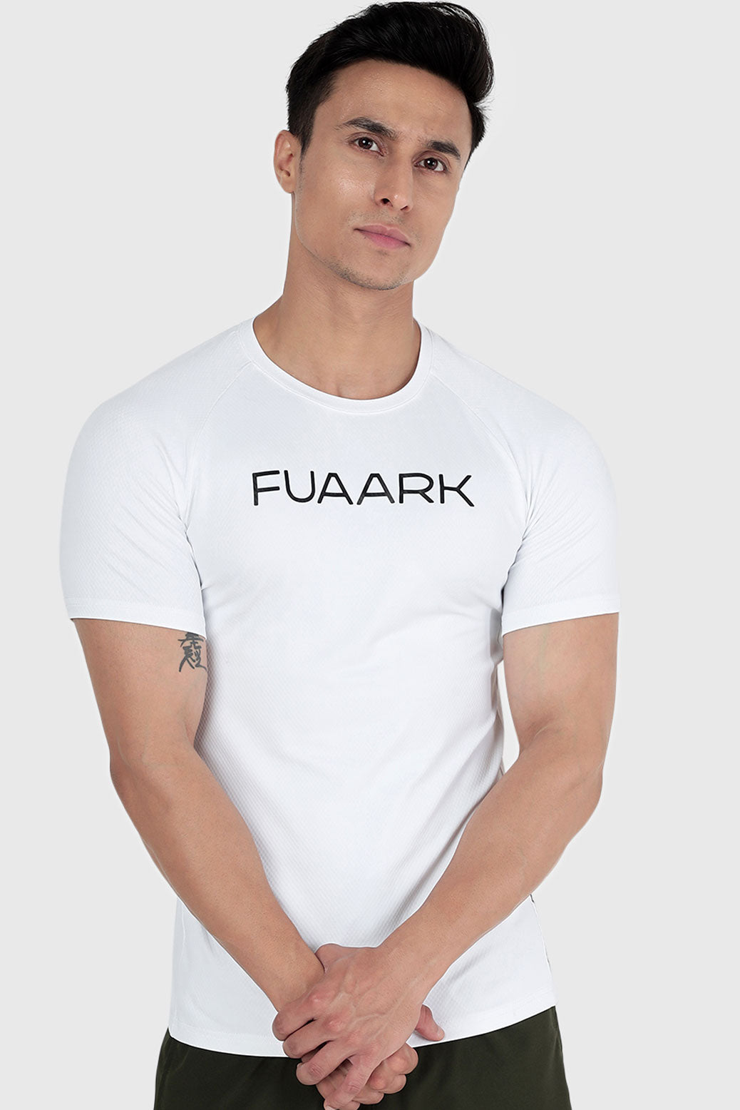 Aura Textured T-shirt White