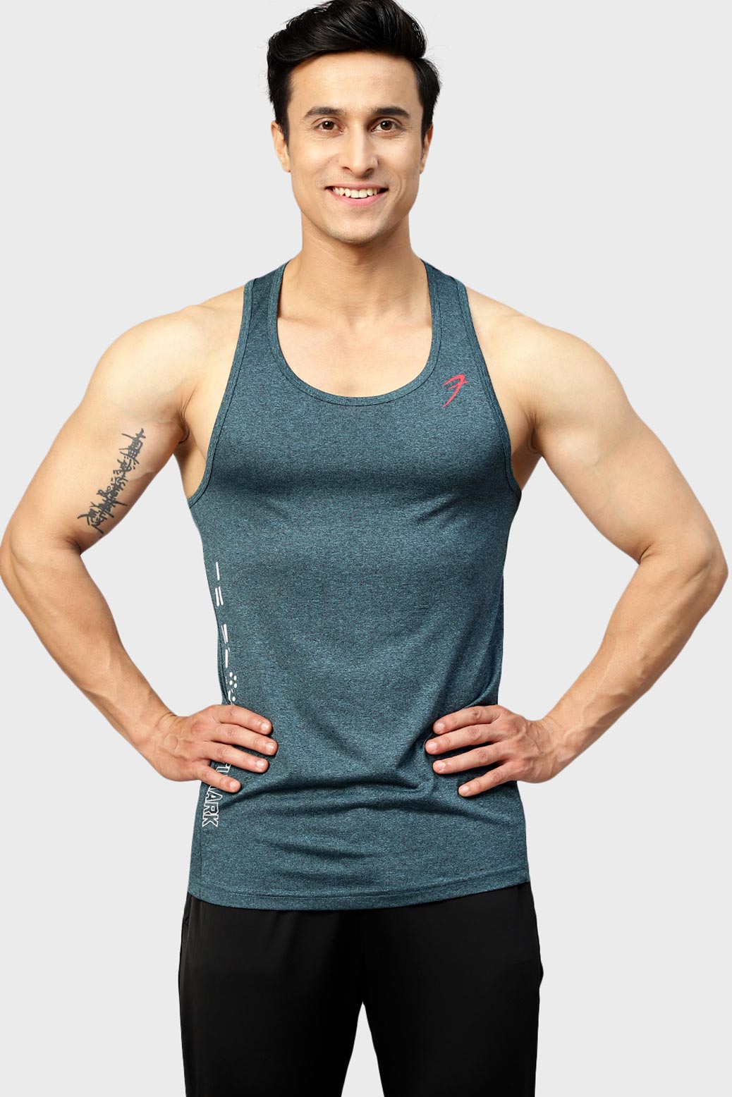 Bold Melange Tank Teal