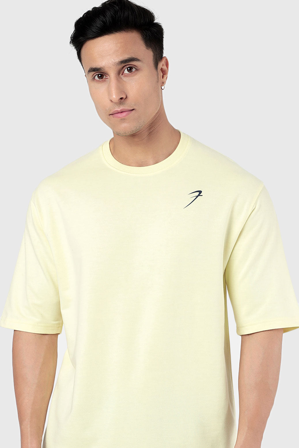 Classic Oversized Tshirt Light Yellow
